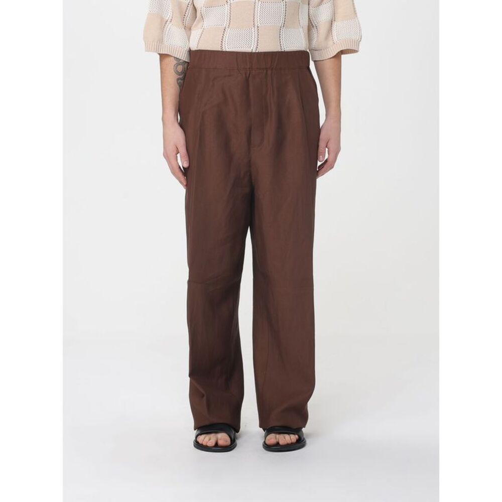 Laneus Pants Men Brown